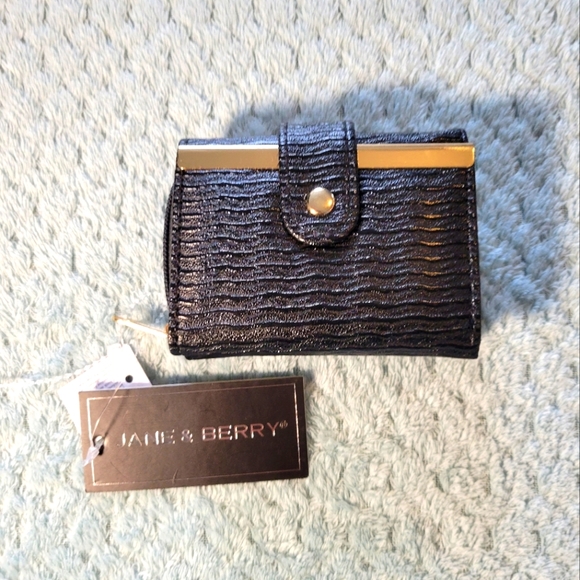 Jane & Berry Handbags - Jane & Berry Black Wallet NWT